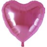 BALLON METALLIQUE COEUR ROSE 46 CM 18" BALLON METALLIQUE COEUR ROSE 46 CM 18"