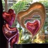 BALLON METALLIQUE COEUR ROUGE ELEGANT 80CM IBREX BALLON METALLIQUE COEUR ROUGE ELEGANT 80CM IBREX