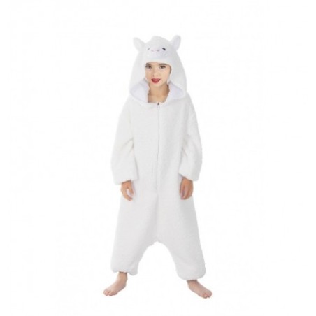 DEGUISEMENT KIGURUMI ENFANT   LAMA TAILLE 140 CM 
