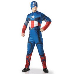 DEGUISEMENT CAPITAINE AMERICA TAILLE STANDARD