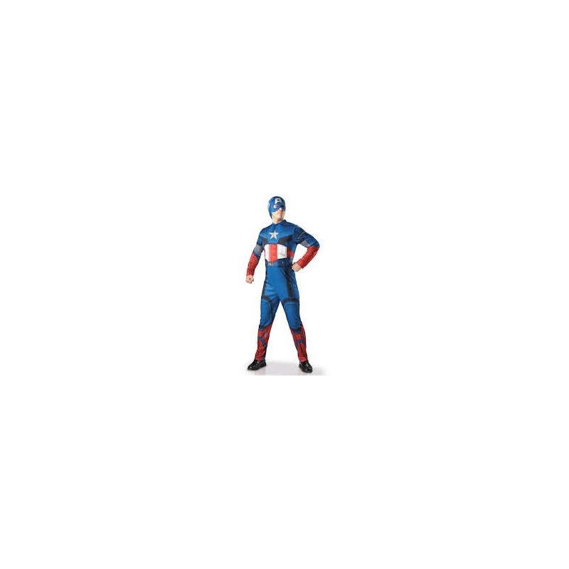 DEGUISEMENT CAPITAINE AMERICA TAILLE STANDARD DEGUISEMENT CAPITAINE AMERICA TAILLE STANDARD