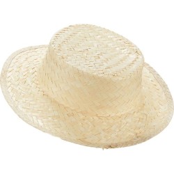 CHAPEAU CANOTIER EN PAILLE 