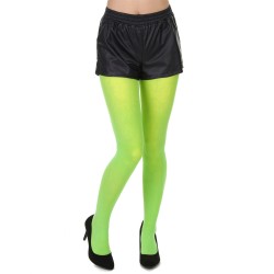 COLLANT ADULTE VERT FLUO TAILLE M/L