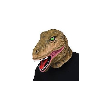 MASQUE LATEX TYRANNOSAURE T-REX