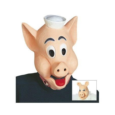MASQUE LATEX COCHON MR ET MRS 