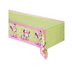 NAPPE PLASTIQUE MINNIE ROSE 120 X 180 CM 