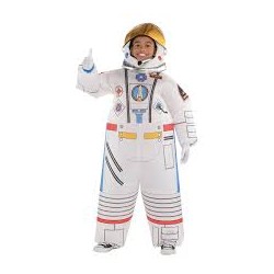 DEGUISEMENT ENFANT ASTRONAUTE GONFLABLE 8-10 ANS 