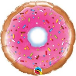 BALLON METALLIQUE DONUT 23 CM