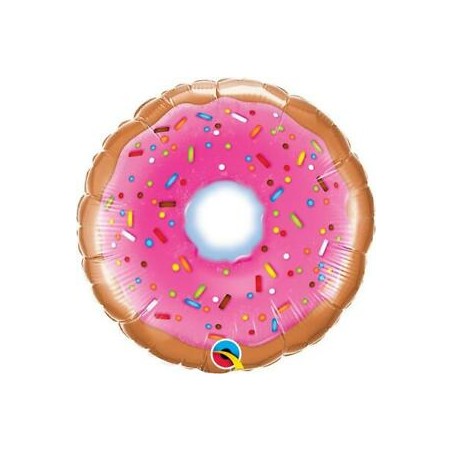 BALLON METALLIQUE DONUT 23 CM