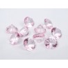 CONFETTIS DE TABLE DIAMANT ROSE CLAIR 20 MM