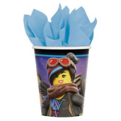 8 GOBELETS LEGO MOVIE 266 ML