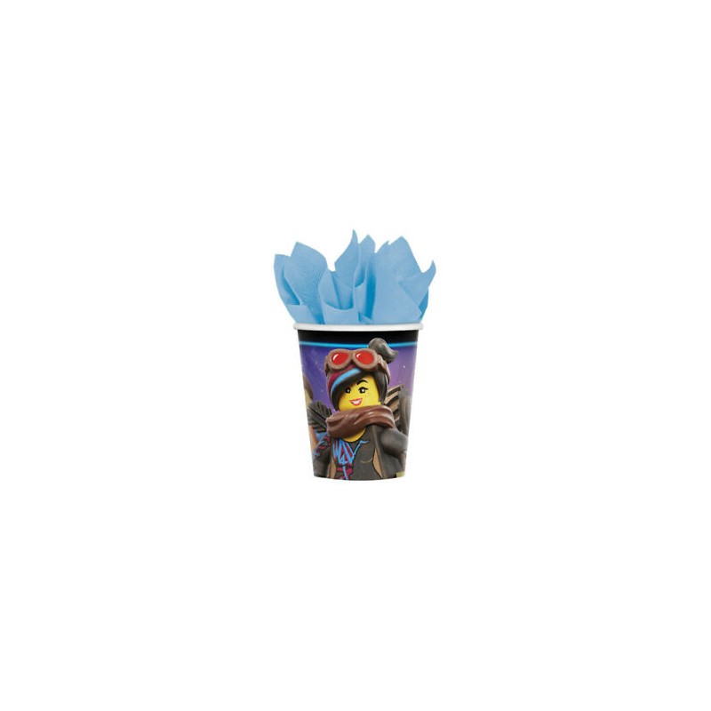 8 GOBELETS LEGO MOVIE 266 ML