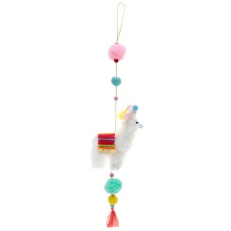 SUSPENSION LAMA MULTICOLORE