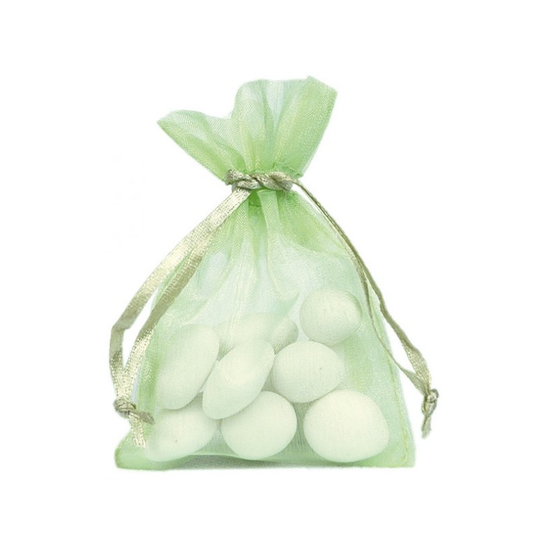 SACHET ORGANDI PETIT MODELE VERT CLAIR