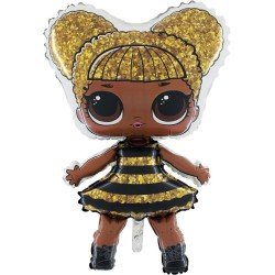 BALLON METALLIQUE PERSONNAGE POUPEE LOL SURPRISE 68 X 86 CM