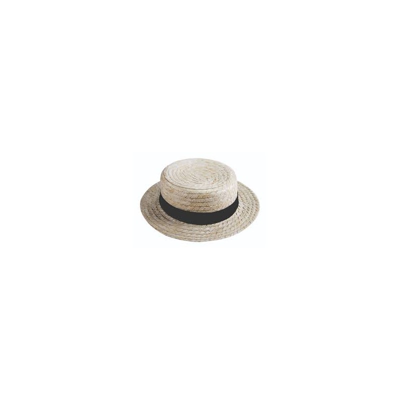 CHAPEAU PAILLE CANOTIER 