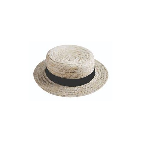 CHAPEAU PAILLE CANOTIER 