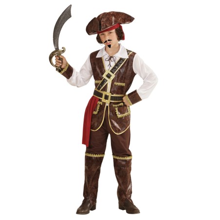 DEGUISEMENT CAPITAINE PIRATE DES CARAIBES TAILLE 158 CM 