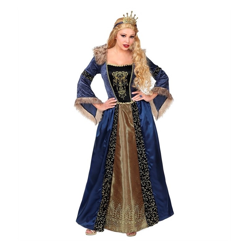 DEGUISEMENT REINE MEDIEVAL CATHERINE TAILLE M