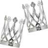 PETITE COURONNE EN ALUMINIUM ARGENT  PETITE COURONNE EN ALUMINIUM ARGENT