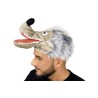 BONNET CHAPEAU TETE DE  LOUP 