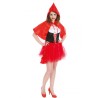 DEGUISEMENT CHAPERON ROUGE TAILLE XS 