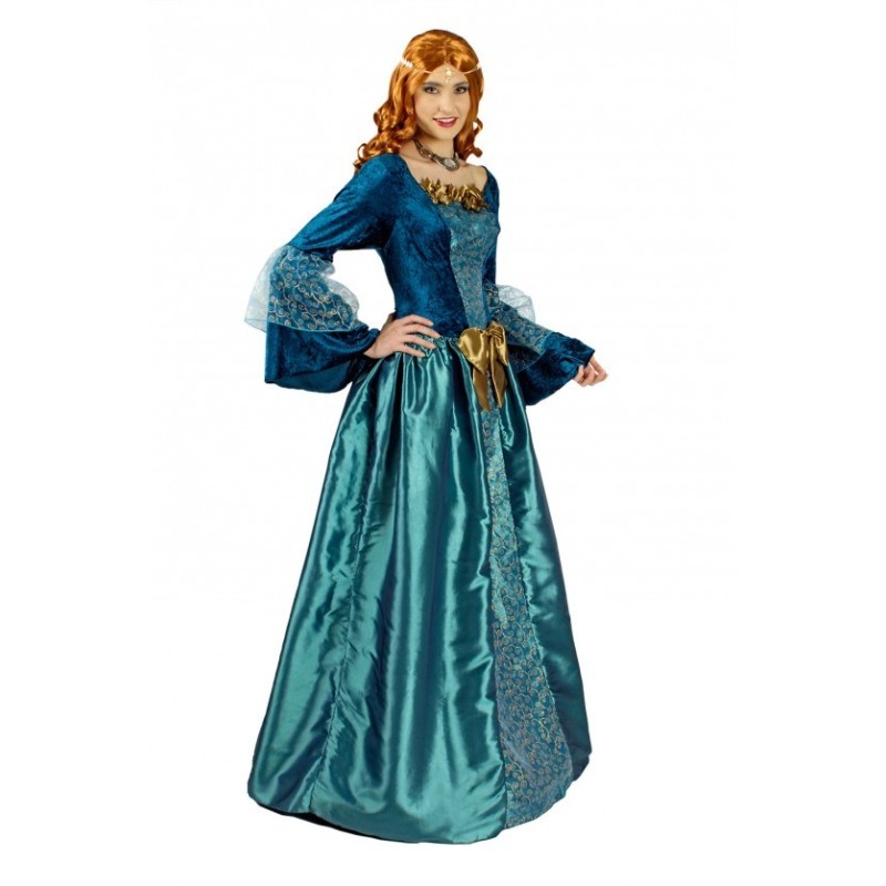 DEGUISEMENT MEDIEVAL AMALIE AVEC CRINOLINE  TAILLE 40-42 DEGUISEMENT MEDIEVAL AMALIE AVEC CRINOLINE  TAILLE 40-42