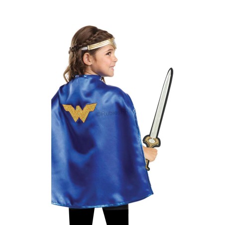 CAPE WONDER WOMAN BLEUE ENFANT