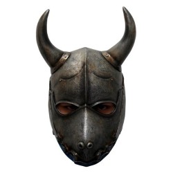 MASQUE HALLOWEEN LATEX DE BOUCHER HOSTEL 