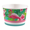 8 COUPELLES A GLACE FLAMANT ROSE 