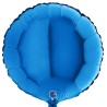 BALLON METALLIQUE ROND BLEU  46 CM  BALLON METALLIQUE ROND BLEU  46 CM