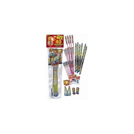 FEU D'ARTIFICE SACHET SENIOR MIX 41 ARTIFICES