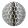 3 BOULES DECO 8 CM GRIS