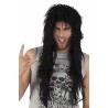 PERRUQUE COOPER ROCKEUR LONGUE NOIRE  PERRUQUE COOPER ROCKEUR LONGUE NOIRE