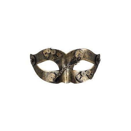 MASQUE LOUP STEAMPUNK MORDORE