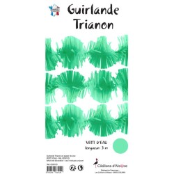 GUIRLANDE TRIANON VERT D'EAU 3 METRES