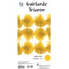 GUIRLANDE TRIANON JAUNE D'OR 3 METRES