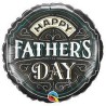 BALLON METALLIQUE ROND HAPPY FATHERS DAY 46 CM 