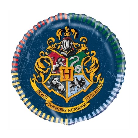 BALLON METALLIQUE ROND HARRY POTTER 45 CM