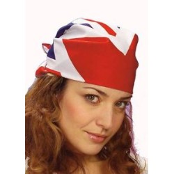 BANDANA UNION JACK GRANDE BRETAGNE 55 X 55 CM 