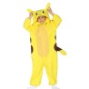 DEGUISEMENT CHINCHILLA ELECTRIQUE JAUNE TAILLE 10-12 ANS