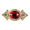 BROCHE RUBIS ROUGE