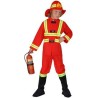 DEGUISEMENT POMPIER ROUGE TAILLE 140 DEGUISEMENT POMPIER ROUGE TAILLE 140