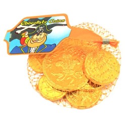 SACHET DE PIECES EN CHOCOLAT PIRATE 25 G