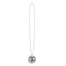 COLLIER BOULE A FACETTES 
