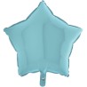 BALLON METALLIQUE ETOILE BLEU BEBE 36"