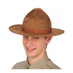 CHAPEAU RANGER MARRON 