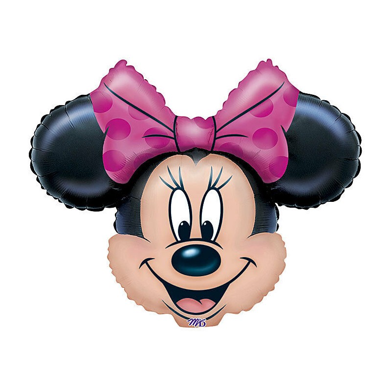 BALLON METALLIQUE AIR TETE DE MINNIE 9"