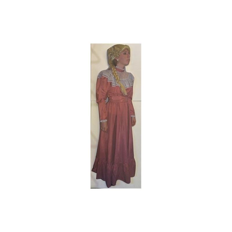DEGUISEMENT ROBE ROSE  1900 TAILLE M DEGUISEMENT ROBE ROSE  1900 TAILLE M