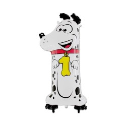 BALLONS CHIFFRES ANIMAUX 1 DALMATIEN 90 CM